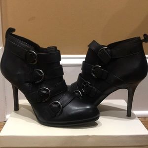Coach buckle detail heel